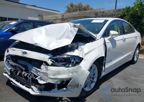 2019 Ford Fusion Hybrid Sel from USA, damaged, VIN 3FA6P0MU4KR235948